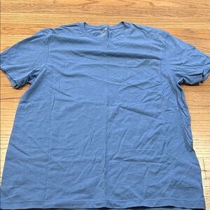 J. Crew Slate Blue Pocket Crew Tee